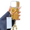 Guofeng Gold Foil God of Wealth is suitable for iPhone 16 Proma phone case, 15 Pro/14 Good Luck 13/12