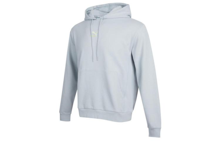 PUMA Sweatshirts Men s Blue Hooded Moderate Regular 539755-88 S