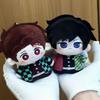 Demon Anime Figure Giyu Tomioka Mitsuri Kanroji 10Cm Cotton Doll Plush Keychain Toy Cute Desktop Decoration Gift For Fans