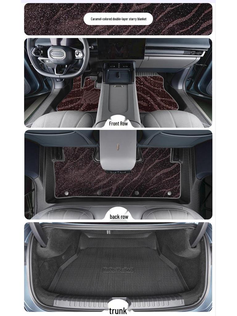 Lynk & Co 07 TPE Floor Mats Full Coverage 2024 Model Interior Accessories