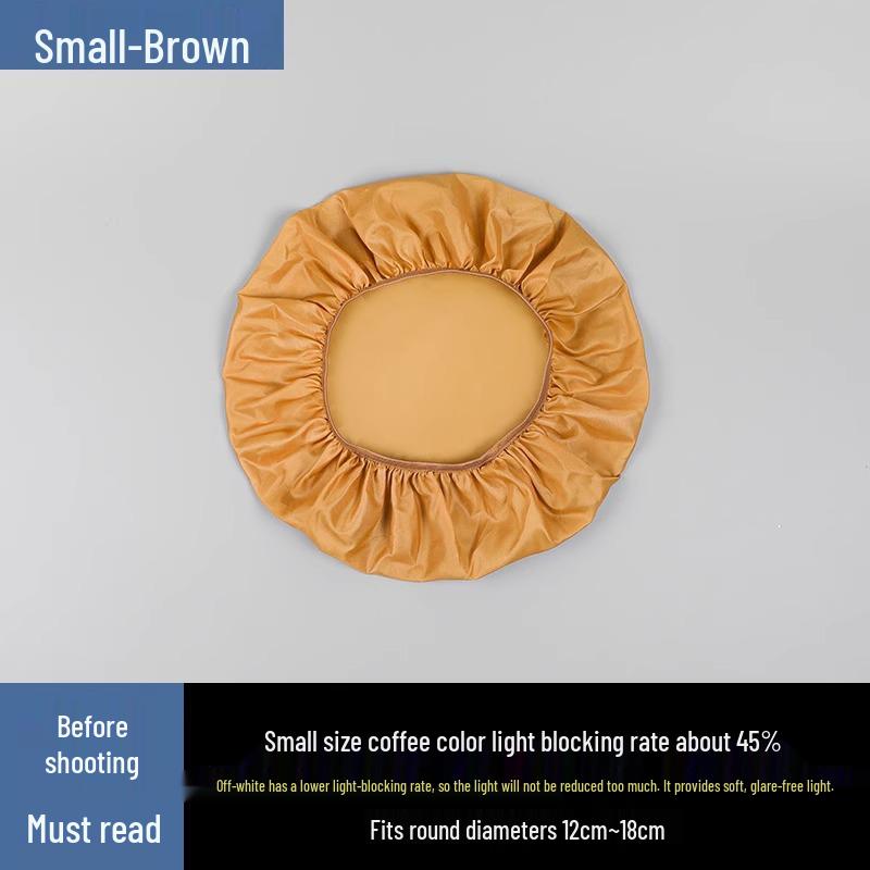 Anti-Glare Lampshade for Table and Ceiling Lamps - Parchment Film Shell Cover Lighting Accessory