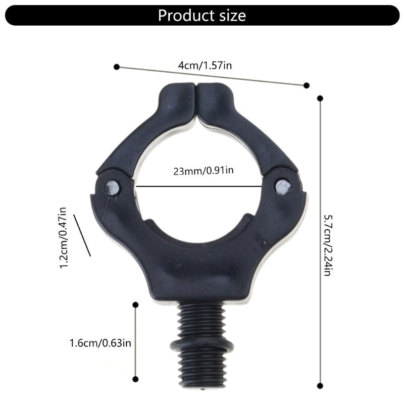 4pcs Fishing Rod Gripper Rests Rod Magnetic Holder Head Automatic Adjustment Tail Rest Holder Rod Grips Rest Bracket