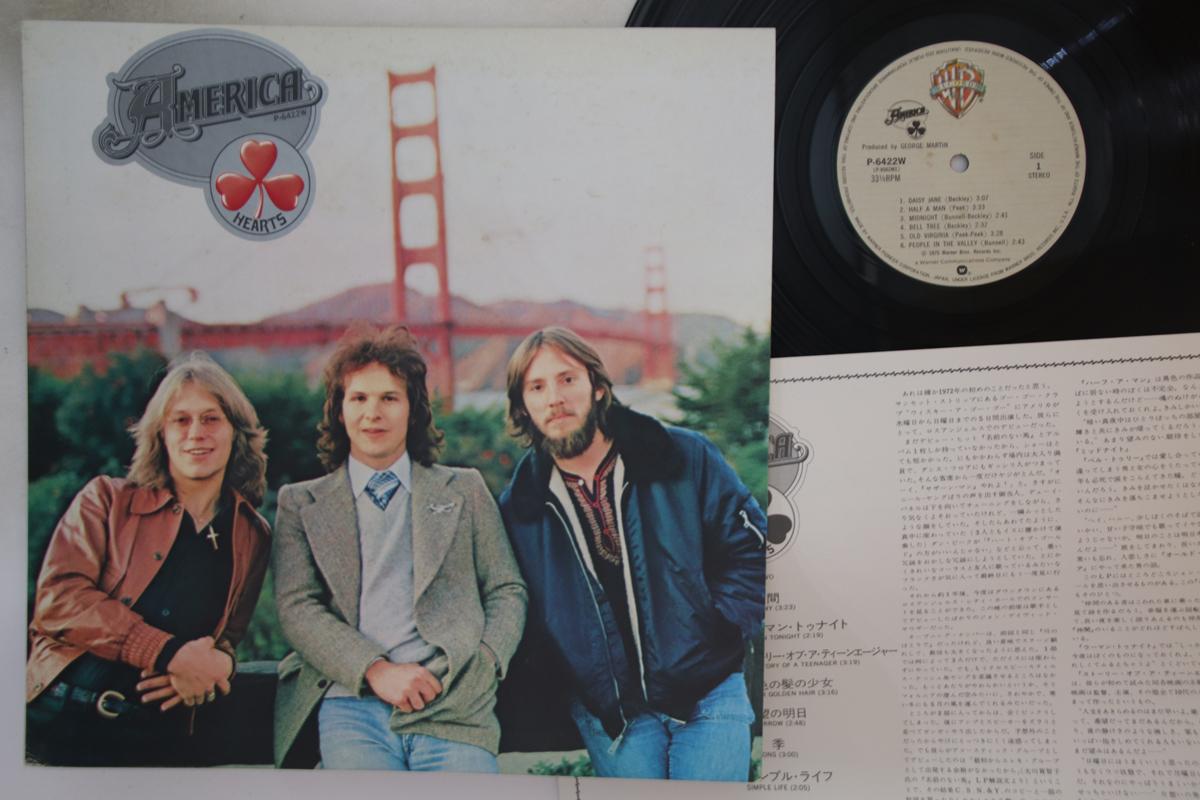 

Виниловая пластинка AMERICA - Hearts P6422W WARNER BROS 1980 Япония Рок Б/у