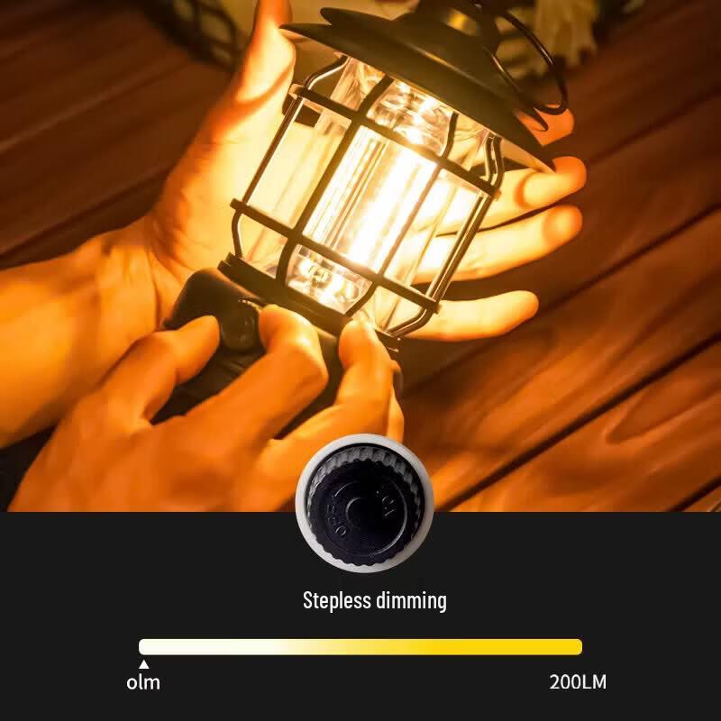 Explorer Nordic Retro Rechargeable Camping Lantern