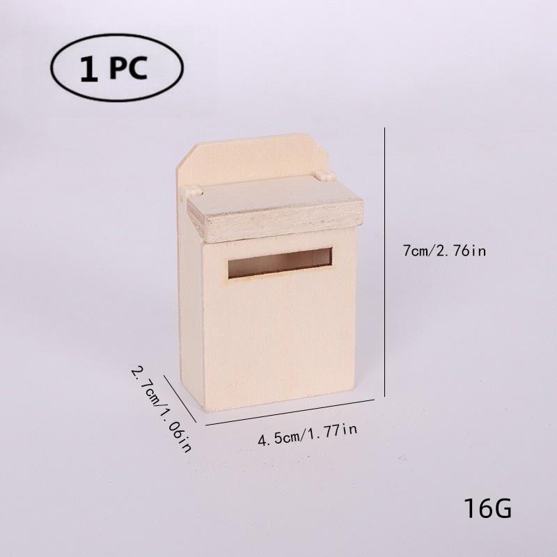 Christmas Wooden Elf Fairy Door Kit Tiny with Christmas Decoration Accessories for Mini House Furniture Christmas Decoration
