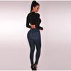 High-waisted Sexy Stretchy Jeans Women's Slimming Denim Cotton Pants Elastic Waist Female Fashion Tightening Smoothing Shaping