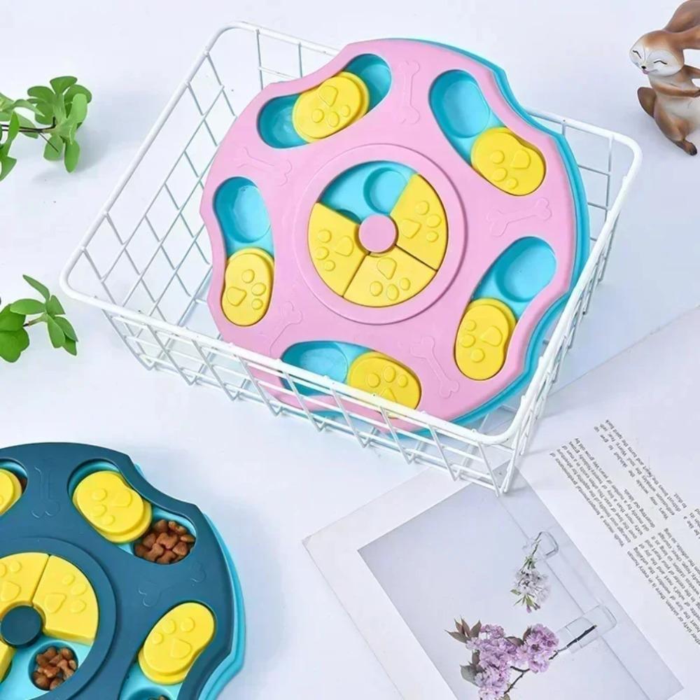 Hund Puzzle Spielzeug Langsam Feeder Interaktive Erhöhen Welpen IQ Lebensmittel Spender Langsam Essen Rutschfeste Schüssel Haustier Katze Hunde Training spiel