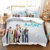 Fashion 3D Print Anime Carole & Tuesday Bedding Set Single Twin Full Queen King Size Bed Set Adult Kid Bedroom Duvet Cover Sets