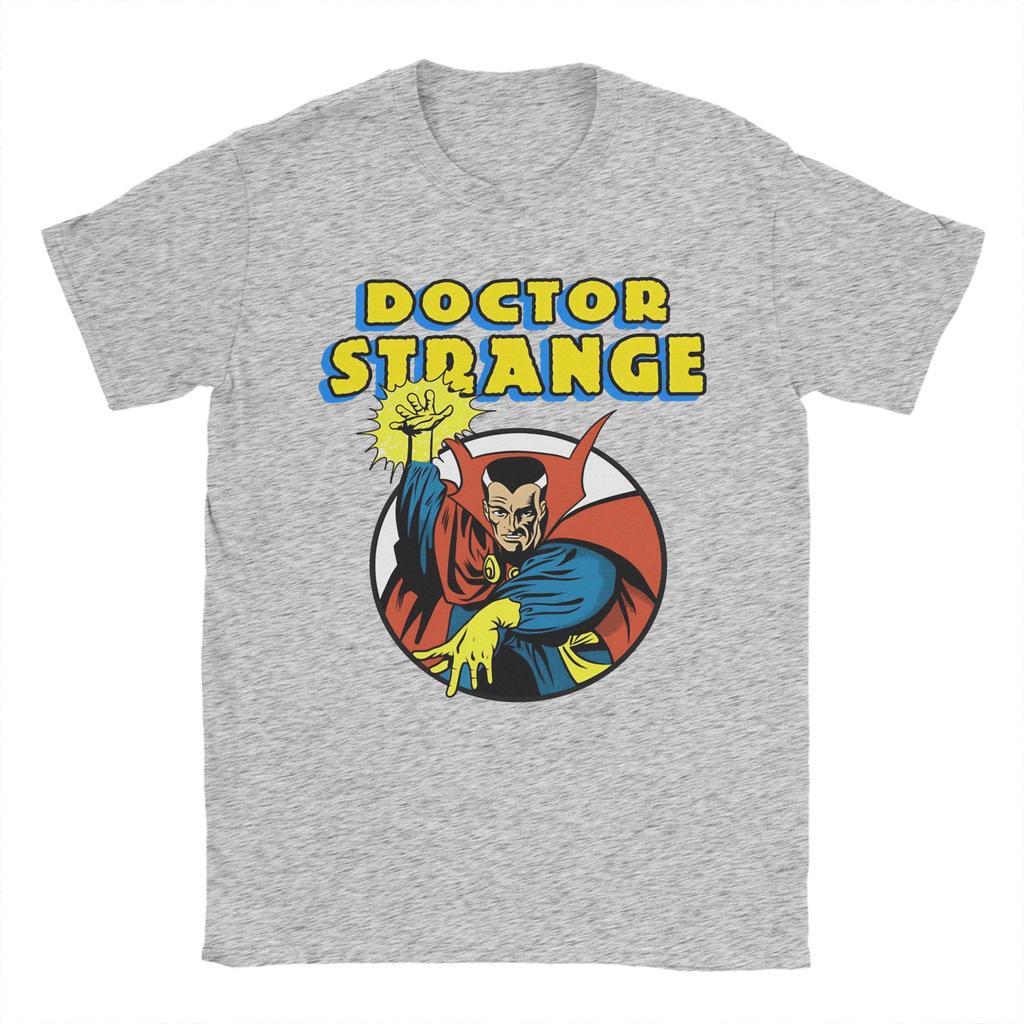 Doctor Strange T Shirt for Unisex 100 Cotton Funny TShirts Crewneck Tees Short Sleeve Clothing Plus Size