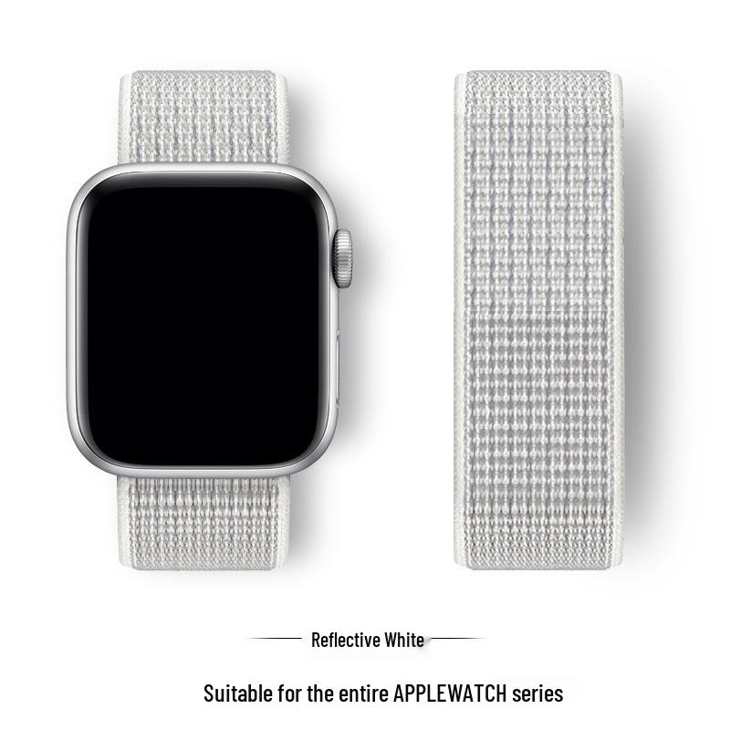 Nylon Braided Strap for Apple Watch Ultra, Series 9-4