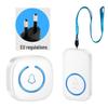 Wireless A6 Doorbell with Emergency Wristband and Lanyard - Long-Range European/American Standard