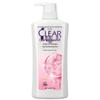 Clear Anti-Dandruff Shampoo with Cherry Blossom Scent, 2x1kg Large Pack