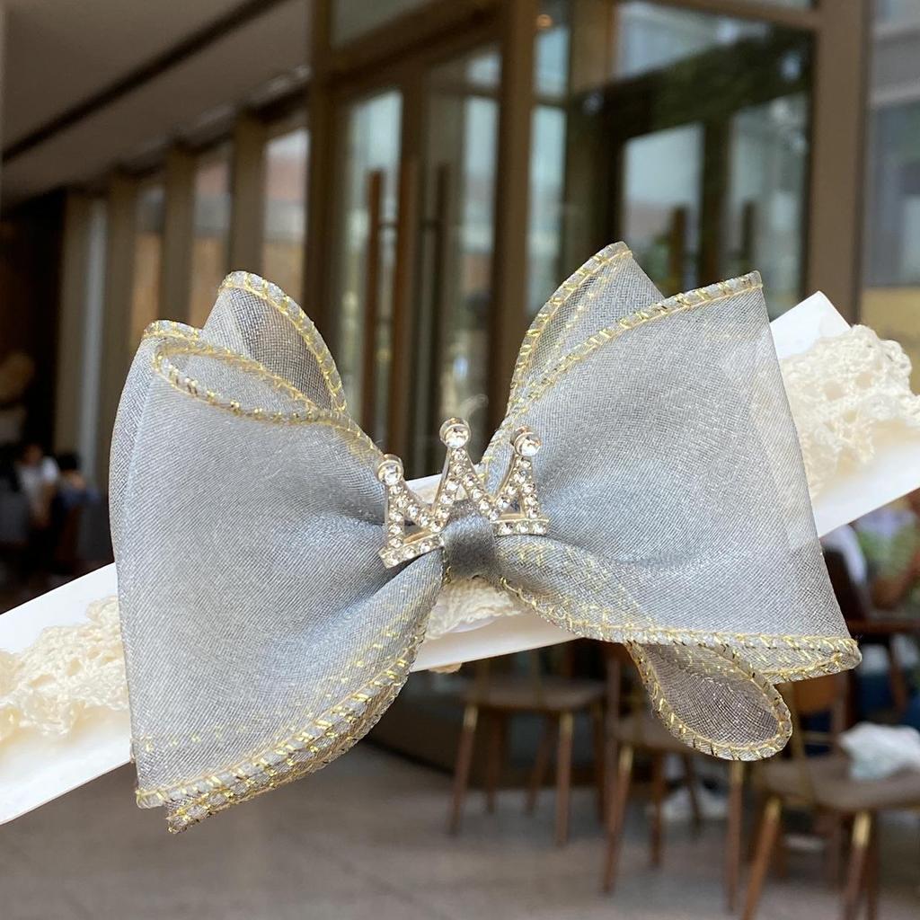 Children's Gauze Bow Headband - Infant/Toddler Hair Accessory