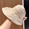 Fashionable Women's Summer Sun Hat With Big Brim Butterfly Bow Outdoor Cycling Sun-shading Cap