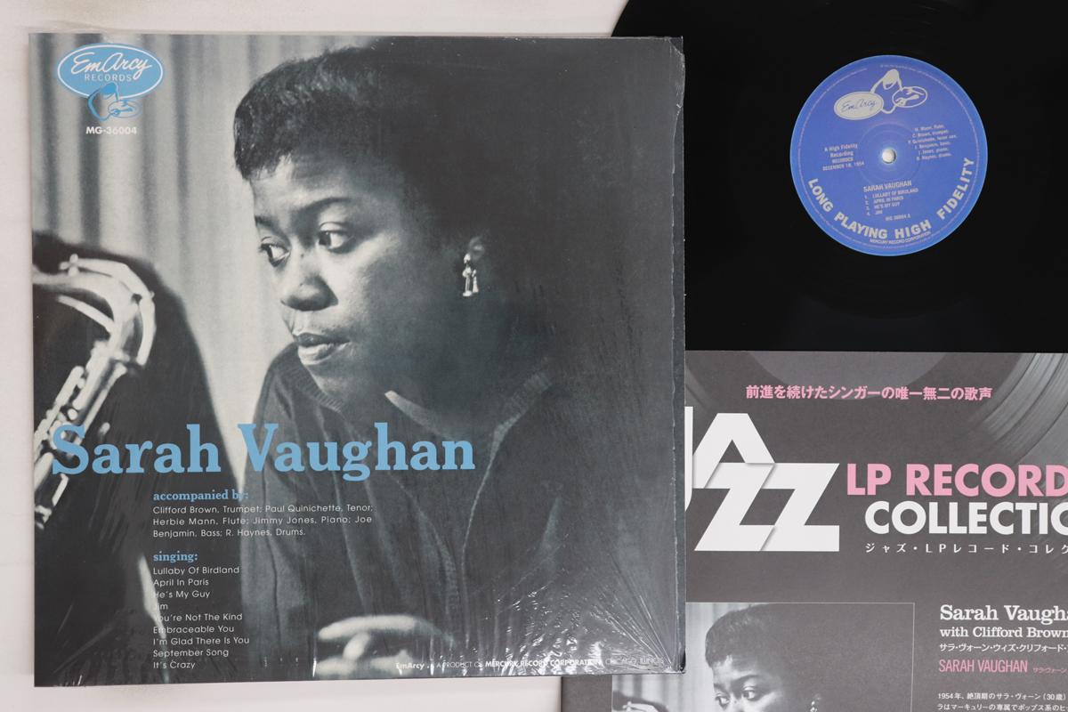 

LP Record SARAH VAUGHAN - Sarah Vaughan (-180g) MG36004 EMARCY 2017 Japan Jazz Used
