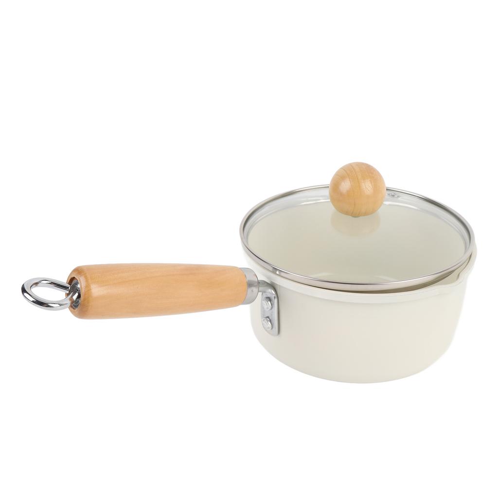 Food Cooking Pot Uniform Heat Transfer Non Stick Space Saving Multifunctional Cooking Sauce Pot for Home