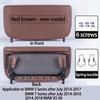 Leather Car Seat Backrest Panel Storage Pocket Cover For BMW 5 7 Series 5GT F10 F11 F01 F02 F07 2008-2017