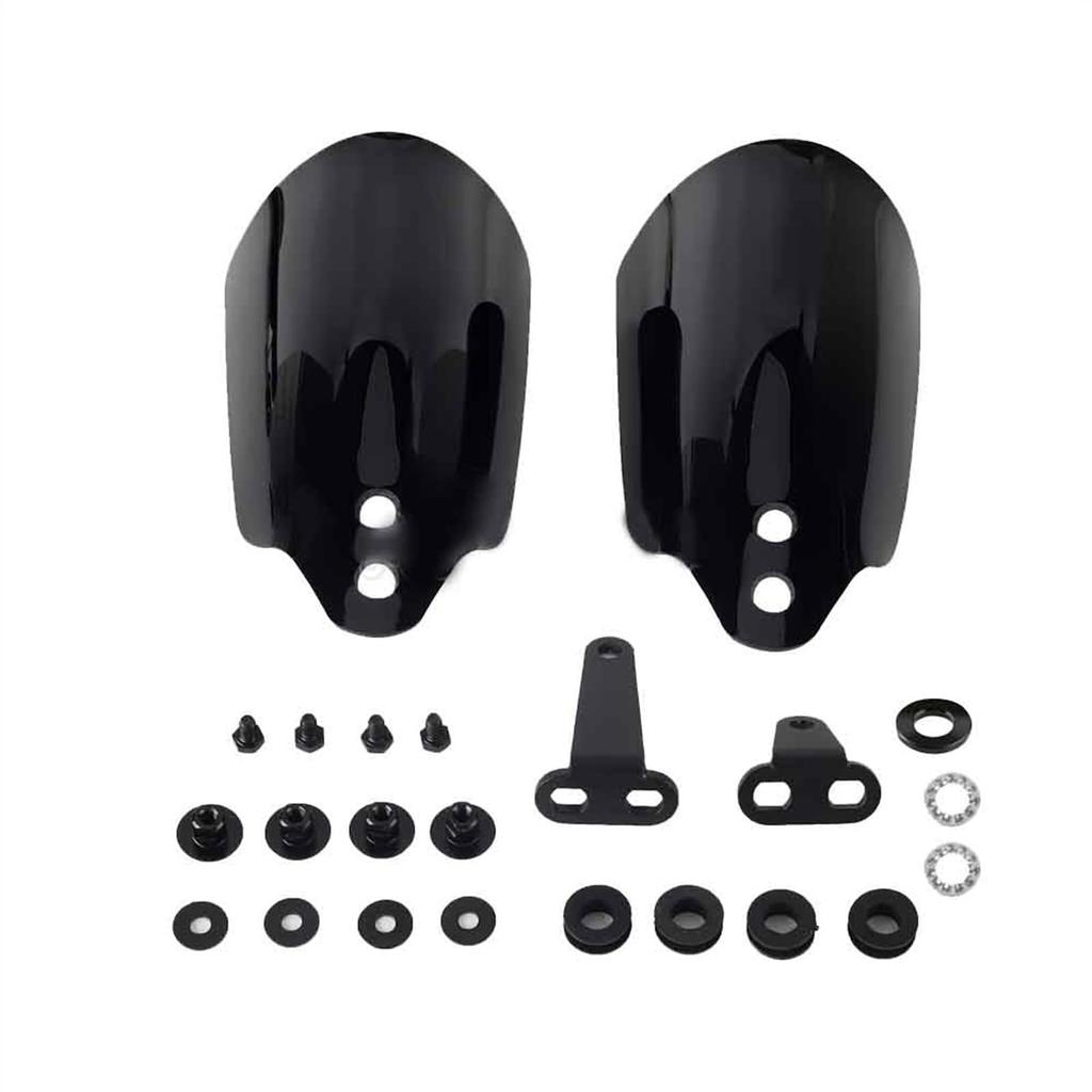 Black Motorcycle Handguard Handlebar Windshield Handguard Protector Fits Sportster 883