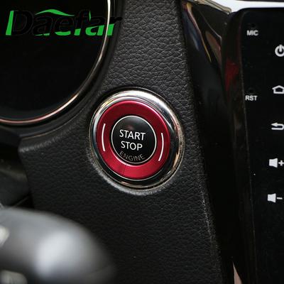 Car Ignition Ring Decor Engine Switch Cover Device Sticker KeyCircle For Nissan Xtrail X Trail T32 2014 - Auto