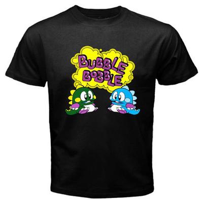 New Bubble Bobble NES Game Retro Black Size S To 5XL Unisex T-shirt