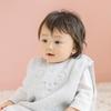Baby Castle for ages Made in Japan Sleeper, Smiley, Gray, 0-2,
