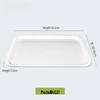 Wuhe 17.8-inch Round Non-slip Serving Tray