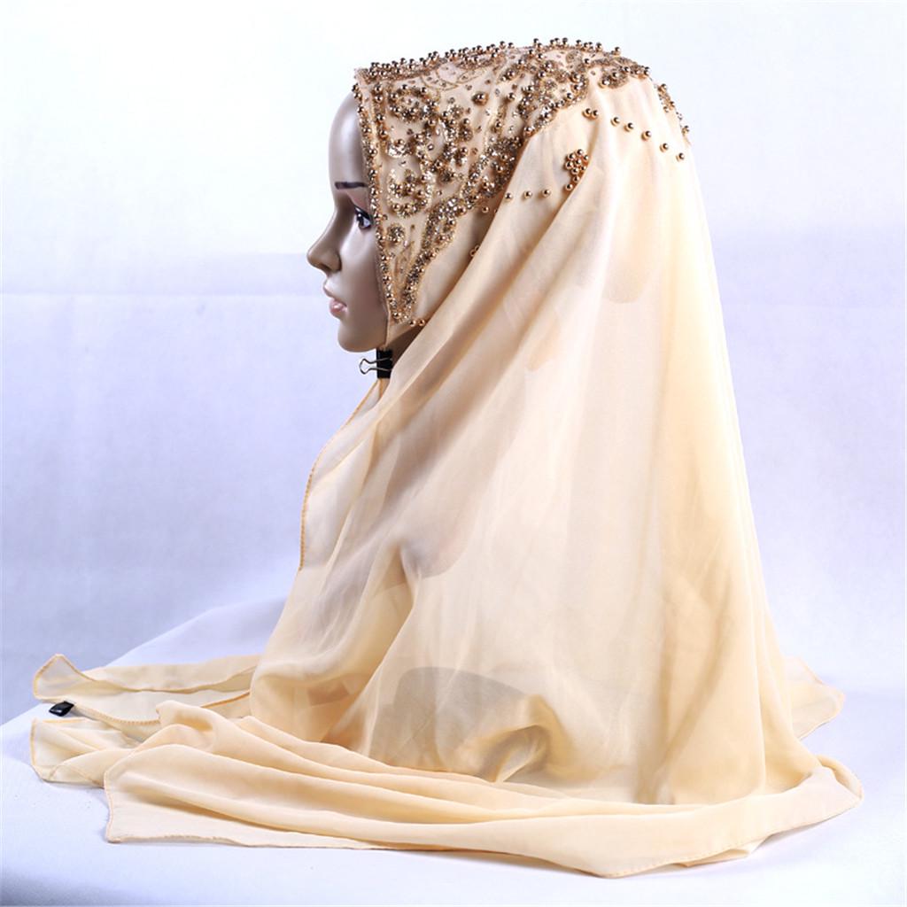 gold glitter hijab