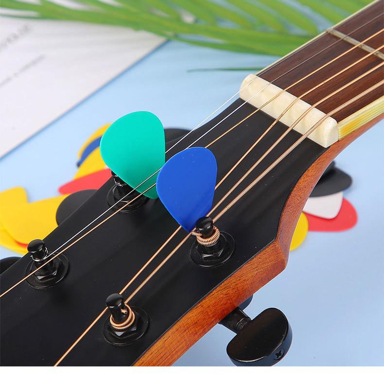 Acoustic Guitar Picks 0.46mm ABS Glossy Guitar Accessories