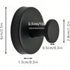 1PC Suction Cup Hooks for Shower Removable Towel Hooks for Bathroom Window Glass Door Wall Bath Robe for Hanging.