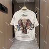 New Short-sleeved Men's Painted Trendy Elephant Print Casual Fashion Versatile T-shirt