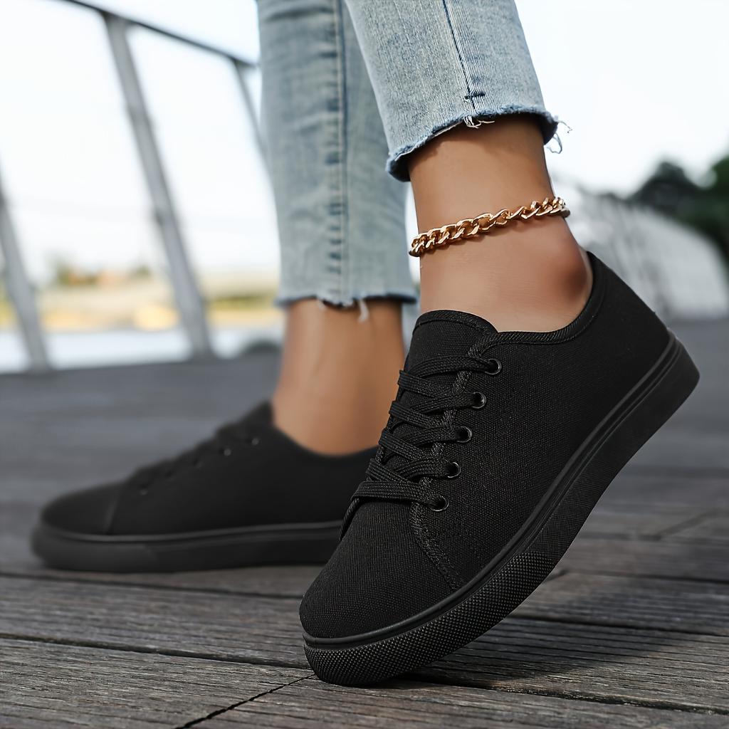 Women's Vibrant Red Faux Cover Sneakers - Slip-Resistant Arch Support Soft  Low-Top Design with White Laces - All-Season Casual Sneakers for Sports