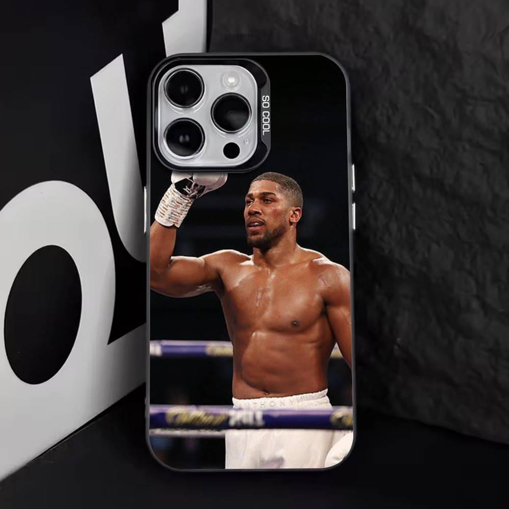 

Anthony Joshua Phone Case For iPhone 17,16,15,14,13,12,11 Plus,Pro Max,XS,Colored Silver Plated Inside Cover iPhone14