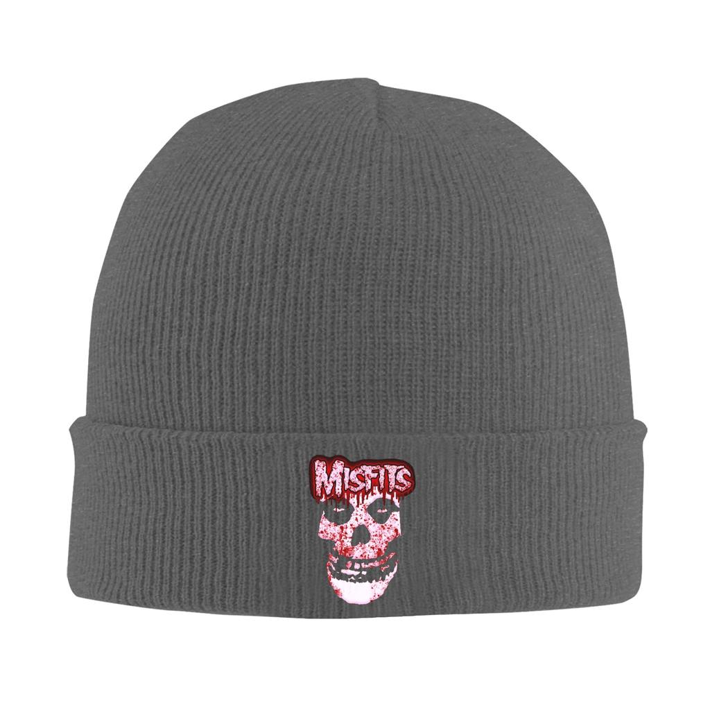 Misfits Skull Winter Skullies Beanies Hat Warm Autumn Knitted Hats Bonnet Caps for Women Men