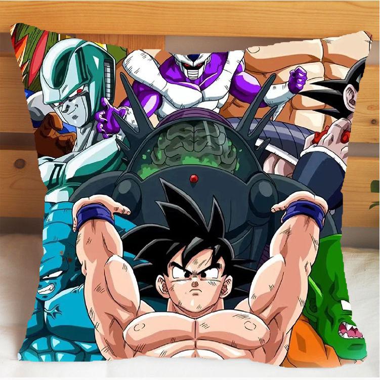 Kissenbezüge mit Dragon Ball-Motiv: Anime-Charakterdesigns für ultimative Fan-Dekoration Anime-Peripherie-Dekorationsgeschenke