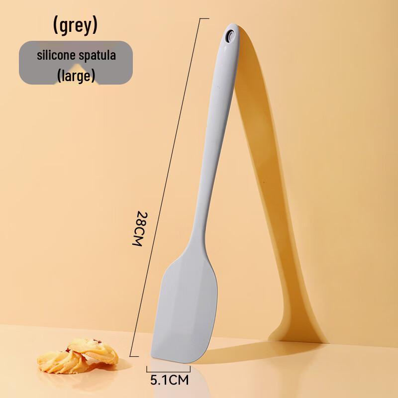 Zhi Shi High-Temperature Silicone Basting Brush & Scraper Large