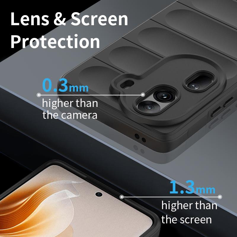 For Oppo Reno11 Pro 5G (Global) Case Soft TPU Drop Impact Phone Cover