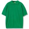 GUBIN [Season Off] Mini Logo Short Sleeve Knit - Green