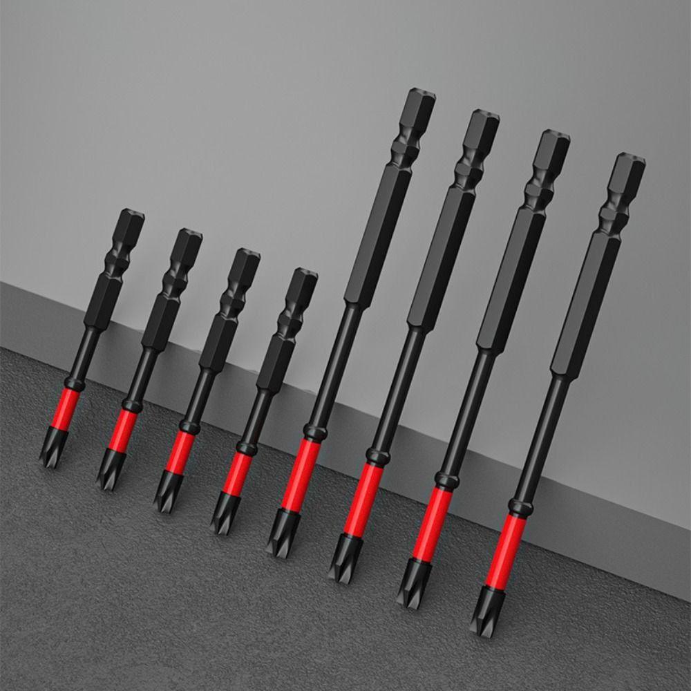 5/10Pcs Hex Shank Lmpact Screwdriver Bit Set 65/110mm Socket Switch Electrical Tools