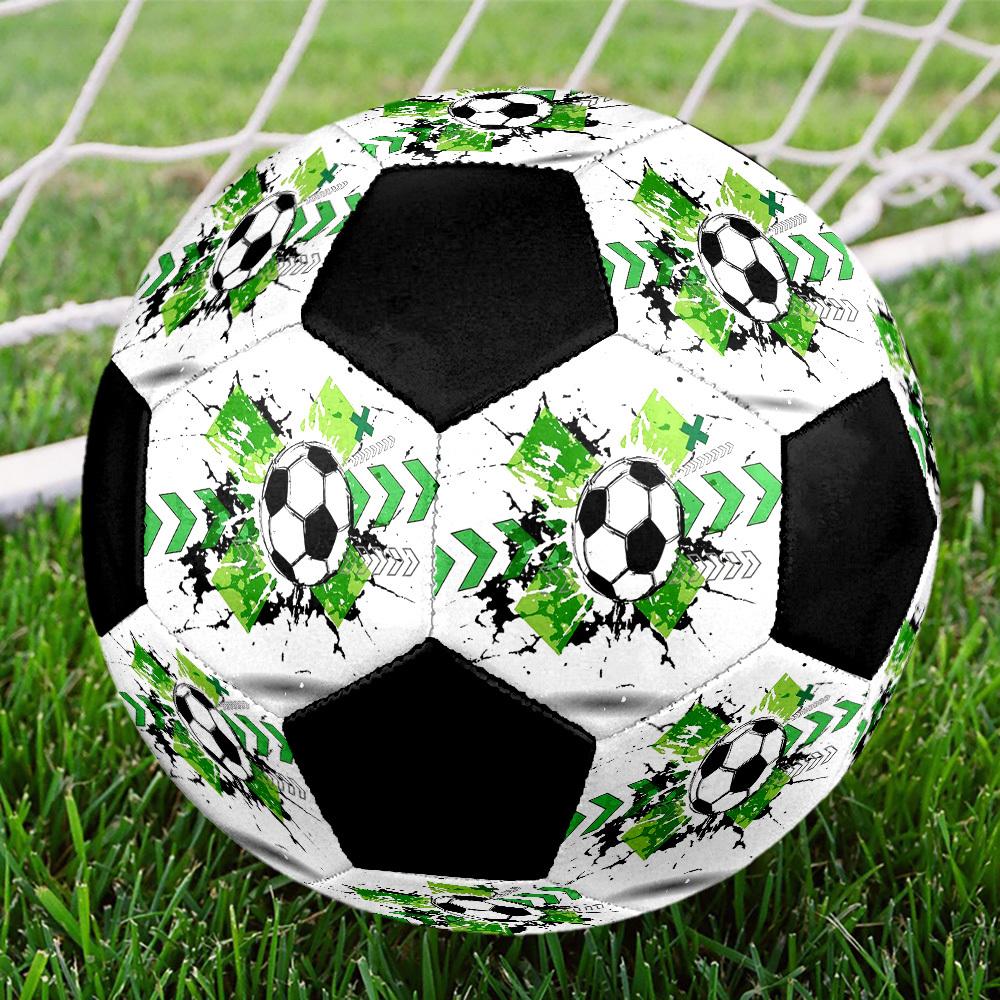 1pc Soccer Ball Splash Size 5 Soccer Ball - High-End Collectible Football, High-Quality, Suitable for Indoor And Outdoor Training And Competition. Q26 Size 5