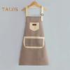 Dámská zástěra Nastavitelný popruh Korejský styl odolný vůči oleji Roztomilý Popruh se snadným čištěním Zástěra Pinafore na pečení