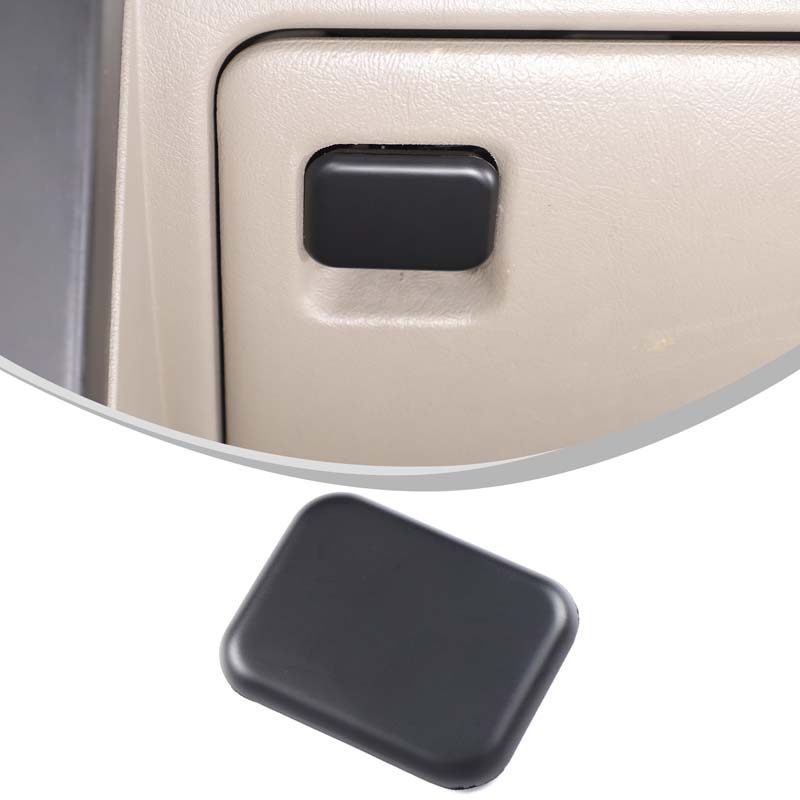 Для Hummer H2 2003-2007 ABS Углеродное волокно Автомобиль Пассажирский ящик для перчаток Переключатель Декоративная крышка Наклейка Автомобильные аксессуары для интерьера матовый черный