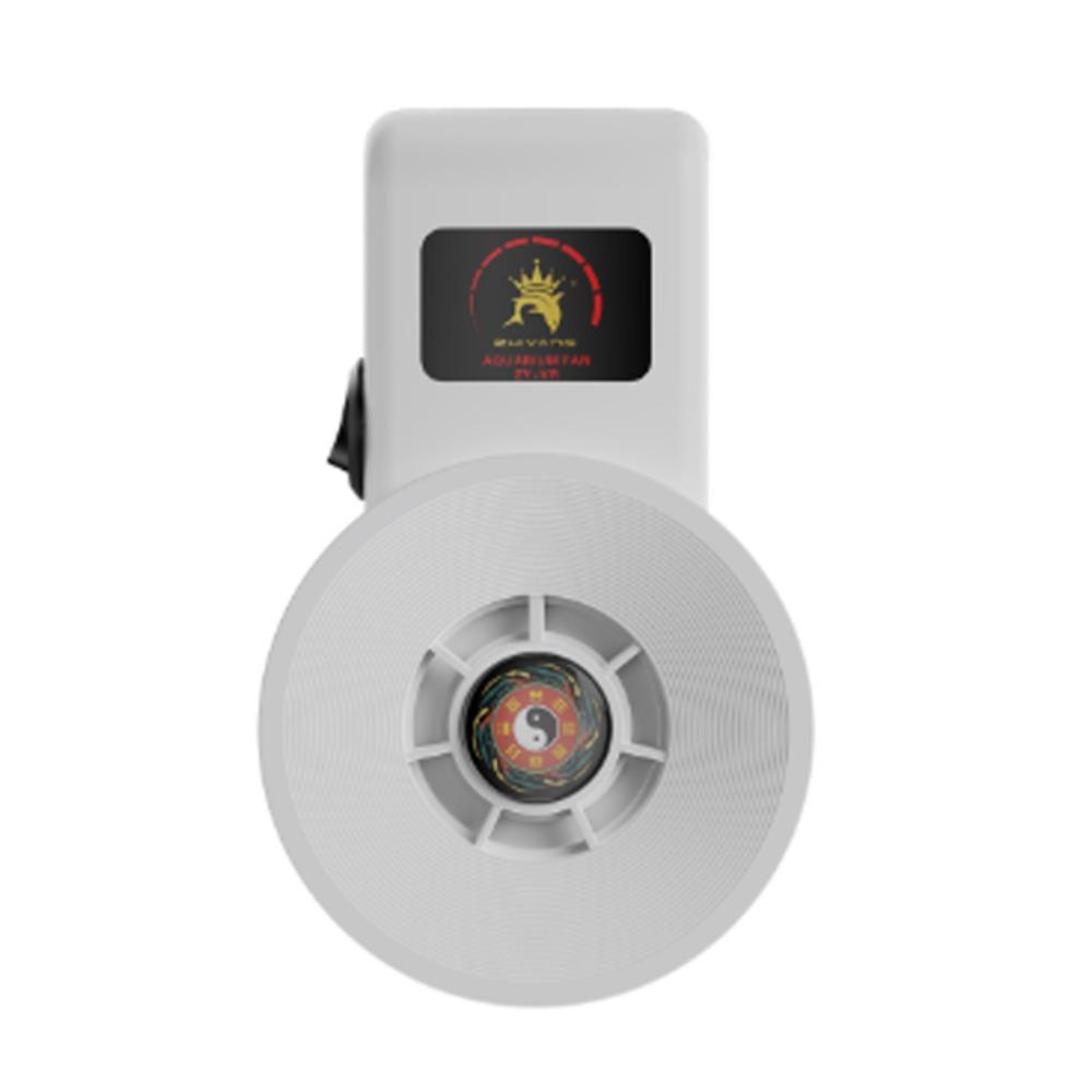 

Wall-Mounted Fish Tank Cooling Fan Adjustable Cold Wind Fan Mini Aquarium Fan Fish Tank белый