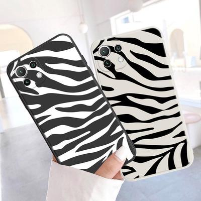 For Xiaomi 12T Pro Case Animal Zebra Pattern Case For Xiaomi Mi 11T 12T Pro 11 Lite 5G NE 12S 11 Ultra 11 12 Pro 12X Soft Cover