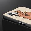 Cartoon Capybara Phone Case For Xiaomi Redmi Note 14 13 5G 10 11 12 Pro Plus 4G 14C 13C 12C 10C Black Cover