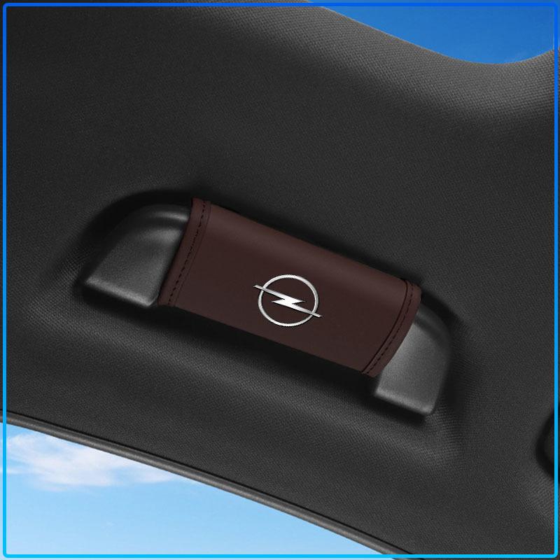 Capa Protetora para Manípulo do Teto do Carro em Couro Estilo Interior Para Opel Astra H G Corsa Insignia Astra Antara Meriva Zafira Interior