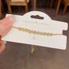Unique and trendy zircon bracelet - women's light luxury, versatile design