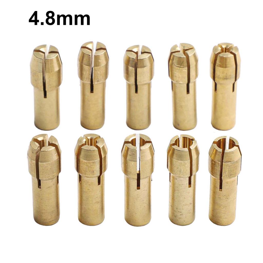 4.2 4.8mm Shank Chucks Brass Chucks Adapter High Hardness Wide Range Of Sizes Pure Copper Material 4 Claws Head