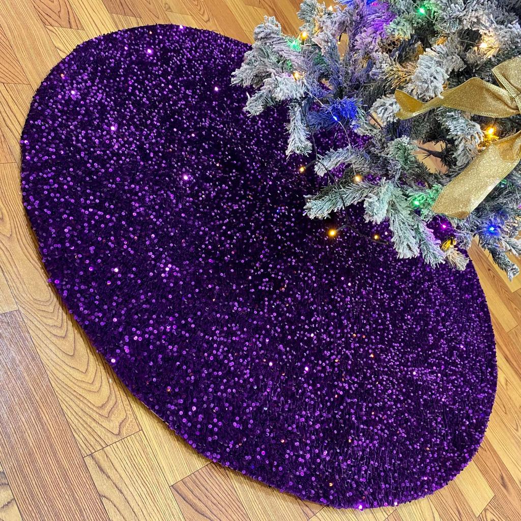 Christmas Decorations: Christmas Tree Bottom Apron, Christmas Sequins, 60cm Tree Dress Accessories, Festival Decorations