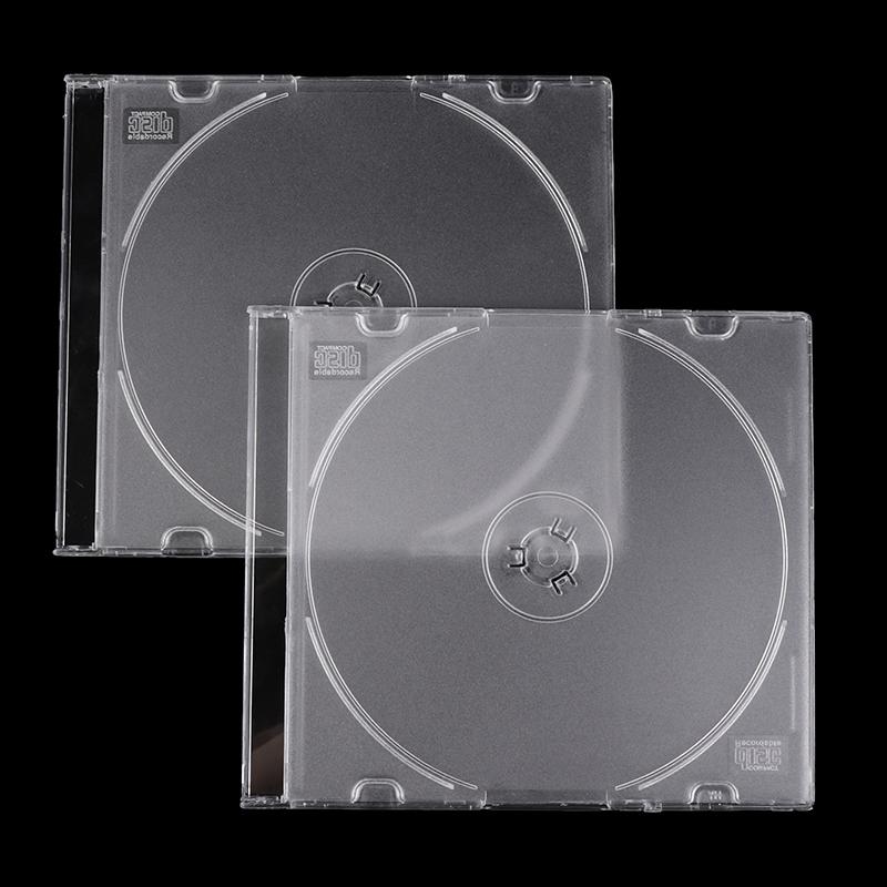 CD Saklama Kutusu Şeffaf Stand Akrilik CD Tutucular DVD Saklama Tutucu Şeffaf
