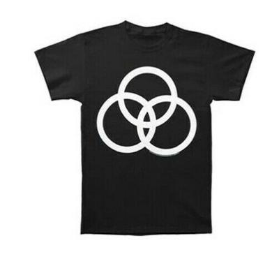 Led Zeppelin Jon Bonham Drei Kreise Logo Unisex T-Shirt Lizenziert Selten